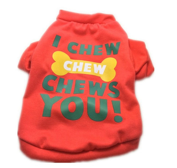 I Chews You Cotton Shirt