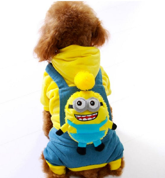 Minion Printed Costume Jumpsuit