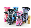 Anti-Slip Waterproof Leopard Print Boots