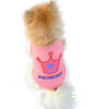 Pink Princess Crown Sleeveless Vest T-Shirt